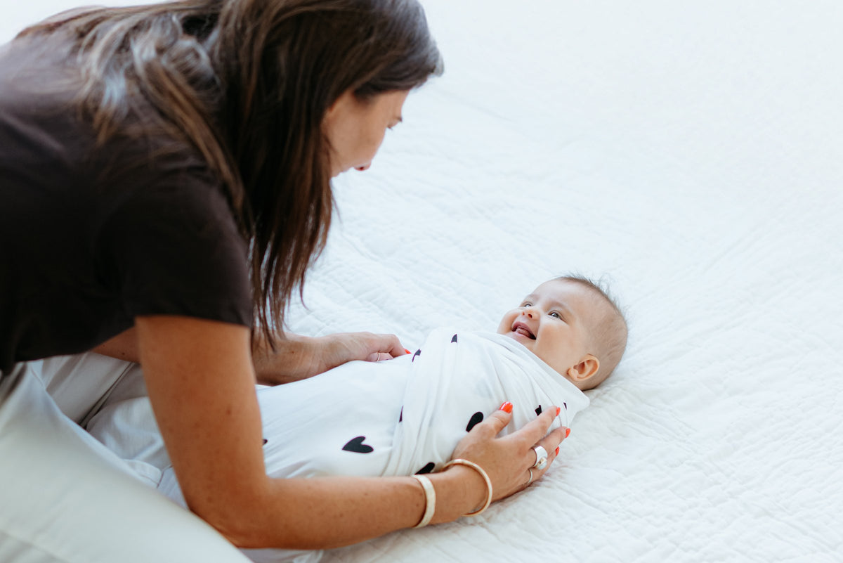 In-home consult shoot: settling baby