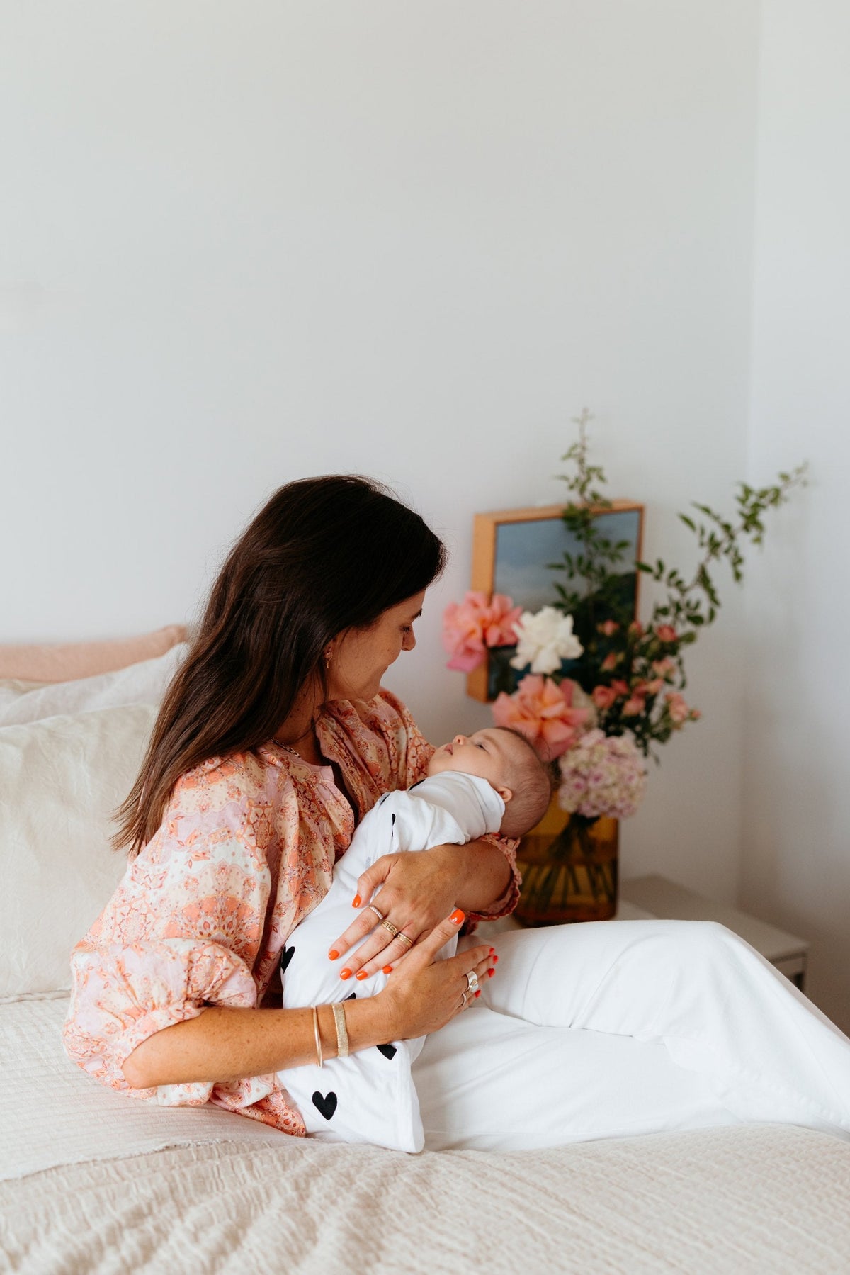 Mum with her newborn