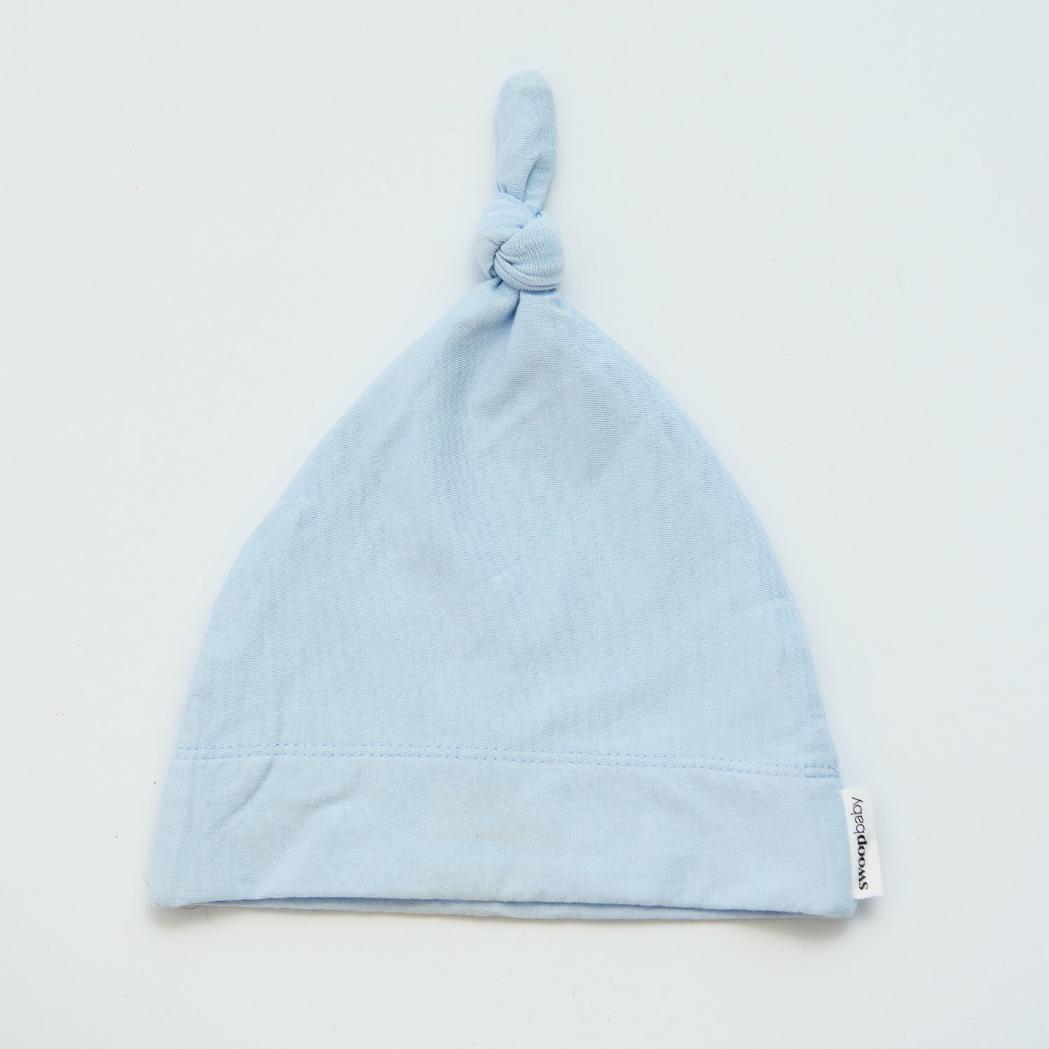 Knotted Beanie – Blue